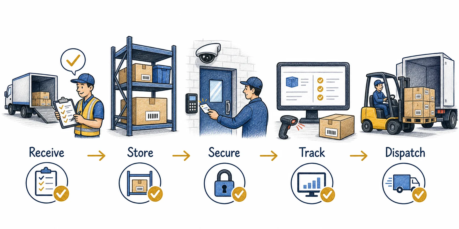 Warehouse Operations overall concept