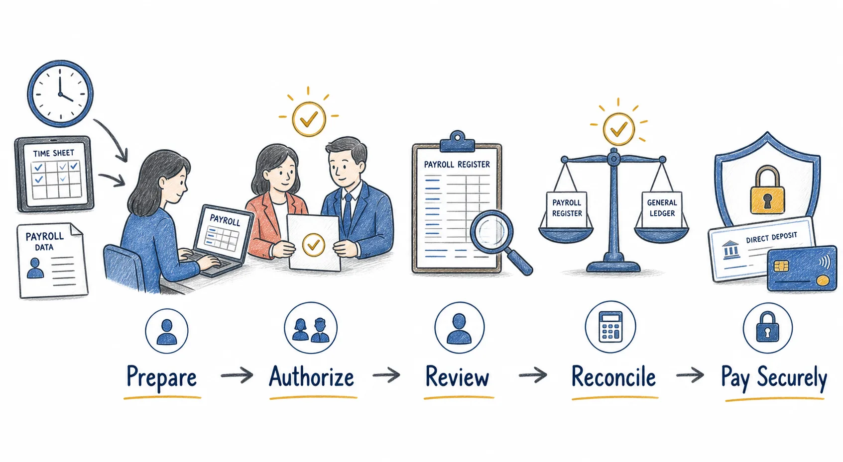 Payroll Processing overall concept